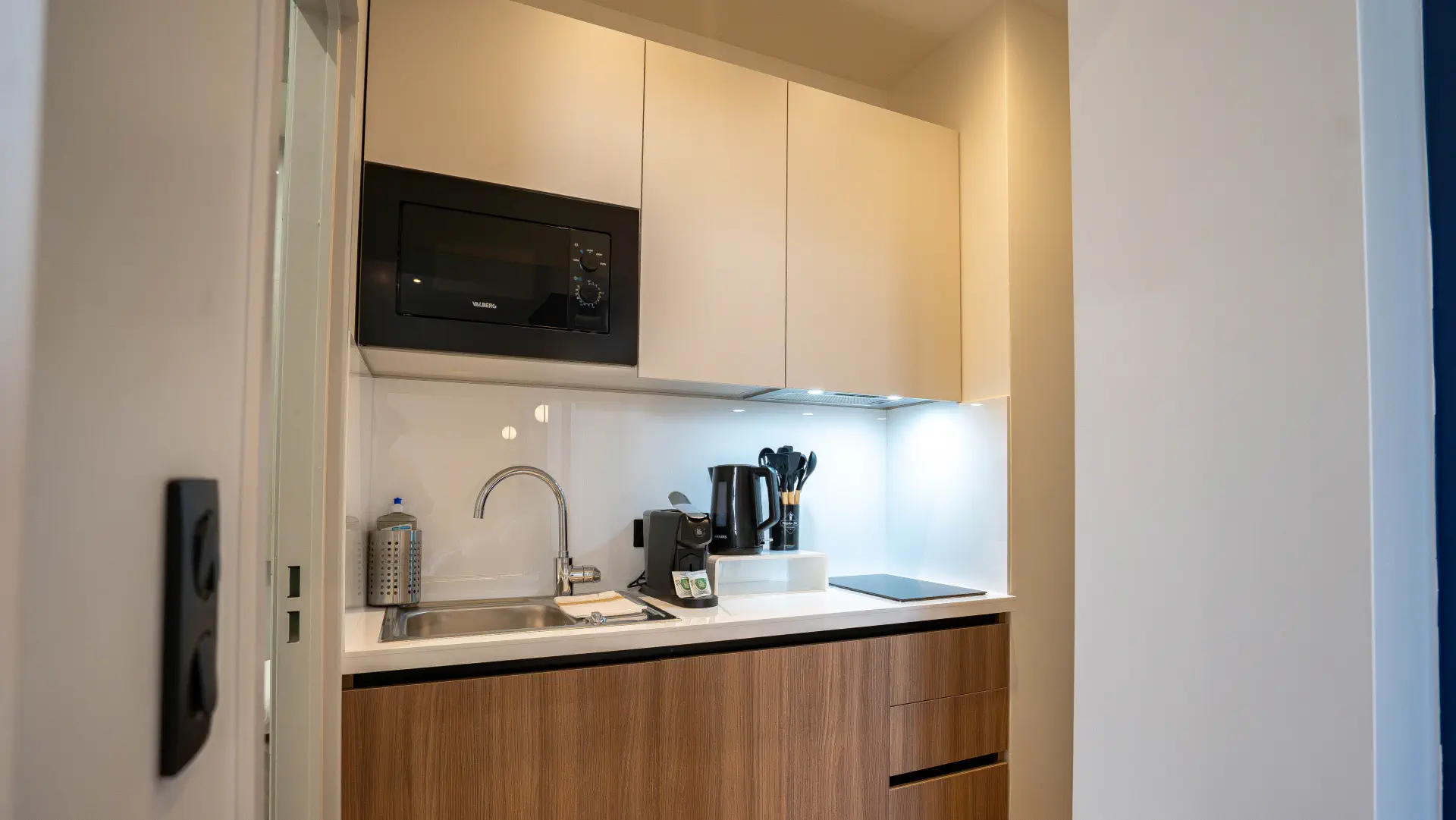 Kitchenette équipée de l'Appart' Confort